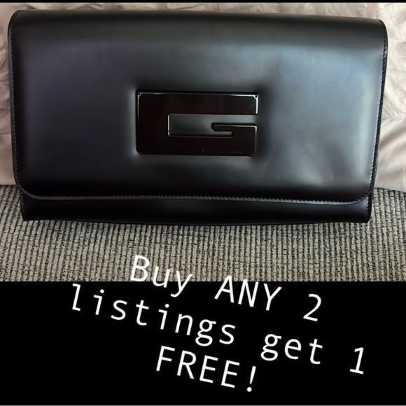 Gucci brown clutch ( needs handles ) - Picture 1 of 17